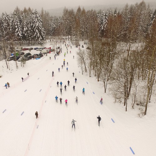 XXXI Bieszczadzki Bieg Lotników- dzień II (dron)